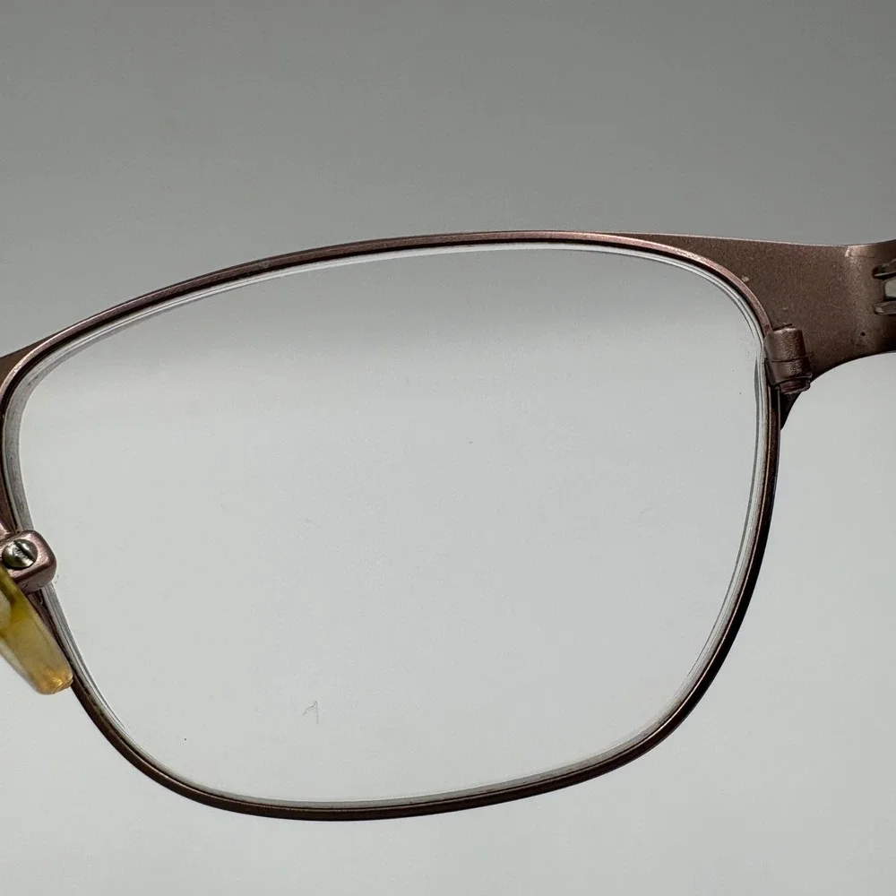 Tory Burch TY1015 346 Burgundy Semi Rimless Eyeglasses Frames 51-16-135 Logo‎